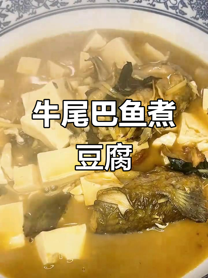 儿童版牛尾鱼炖豆腐,简单又美味