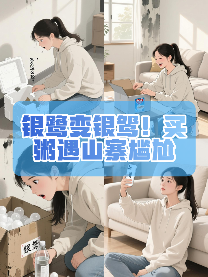 徐州女子买八宝粥遇山寨版“银鹭”变“银鸳”,尴尬不已