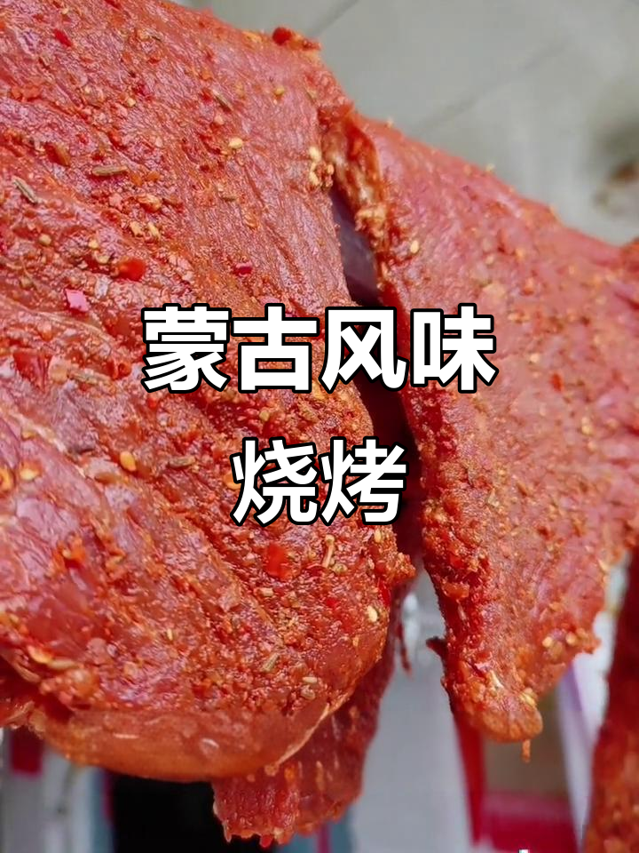 正宗蒙古军粮,牛肉干与辣椒孜然的完美结合
