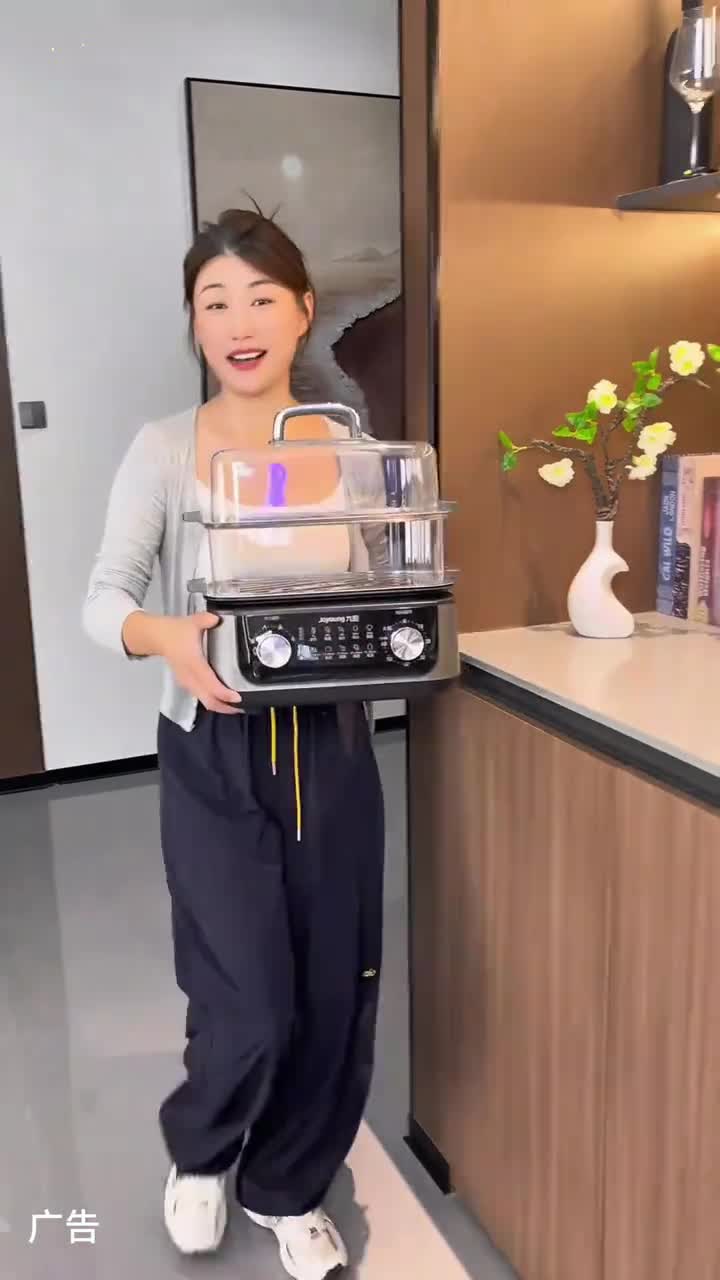 九阳三层蒸煮一体电蒸锅，不论是功能还是质量，这个价格都很值得入手 电蒸锅 九阳电蒸锅 电蒸