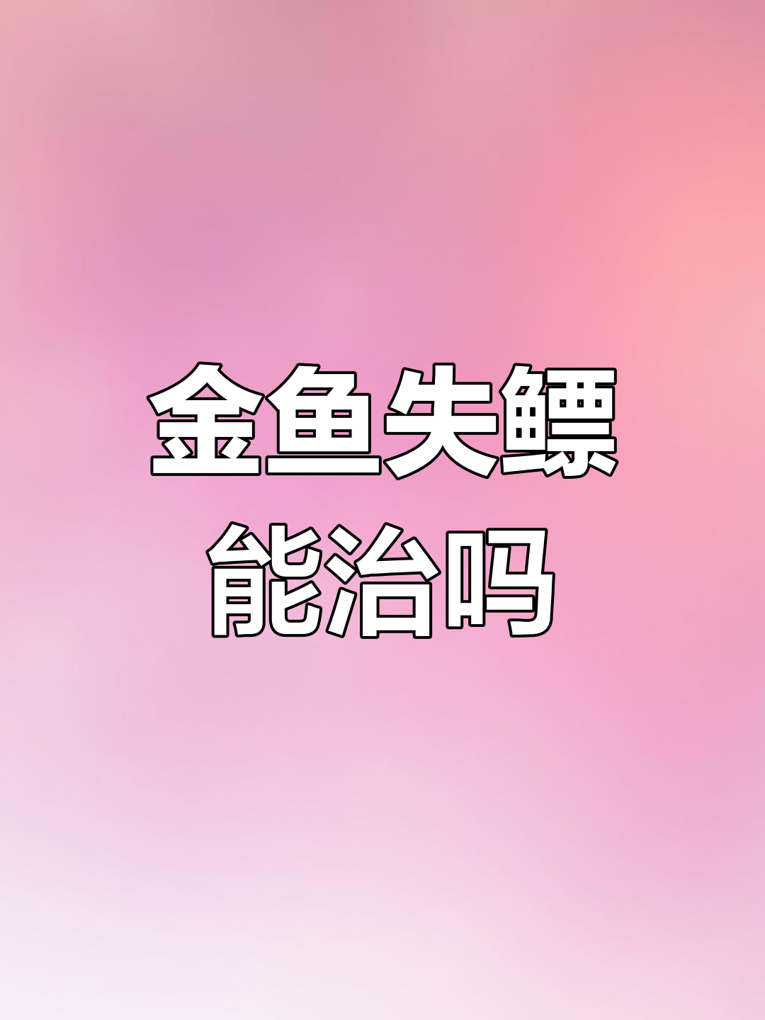 兰寿金鱼失鳔原因大揭秘,解剖结果让人震惊