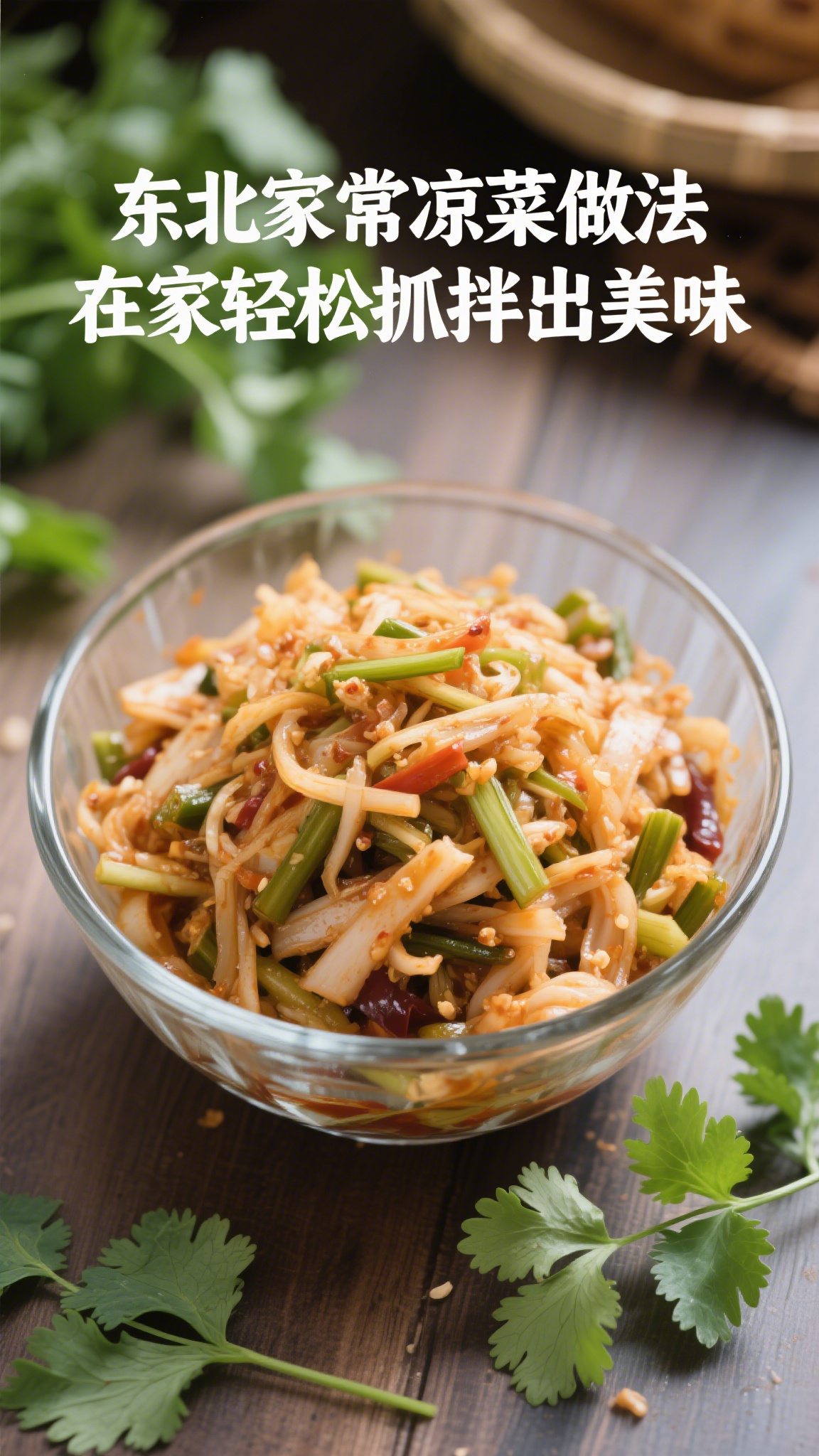 东北家常凉菜做法,在家轻松抓拌出美味
