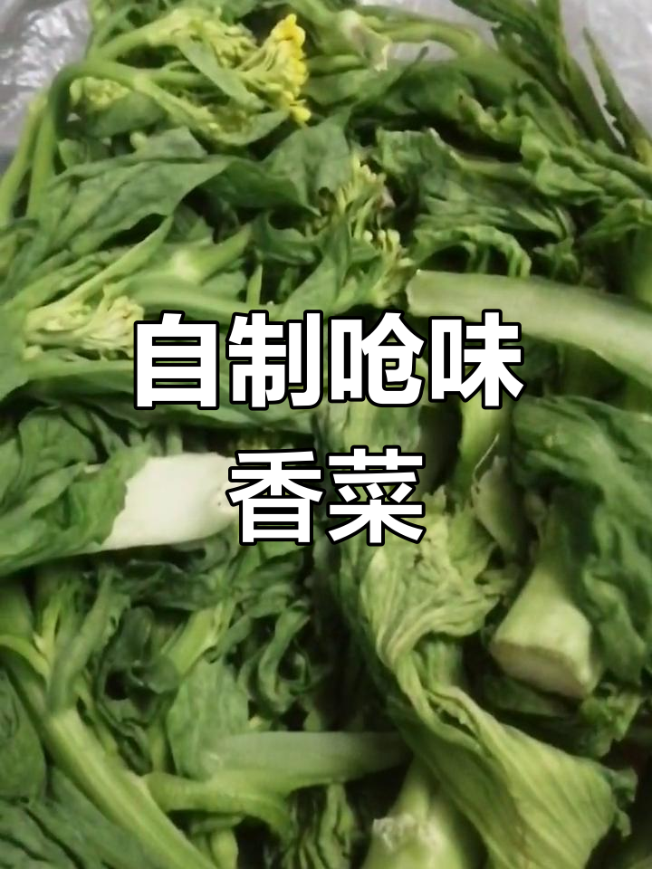 春天特有香气,芥菜炝菜的独特做法