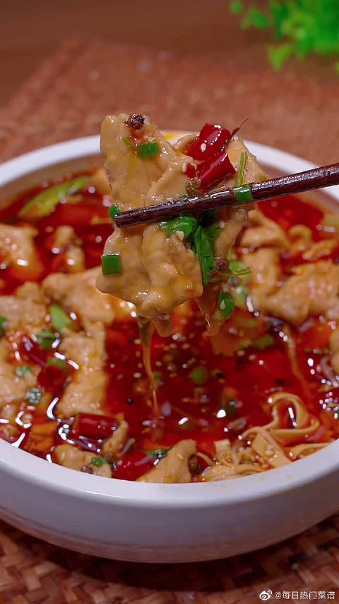 长城午餐「水煮肉片」做法简单好吃~
