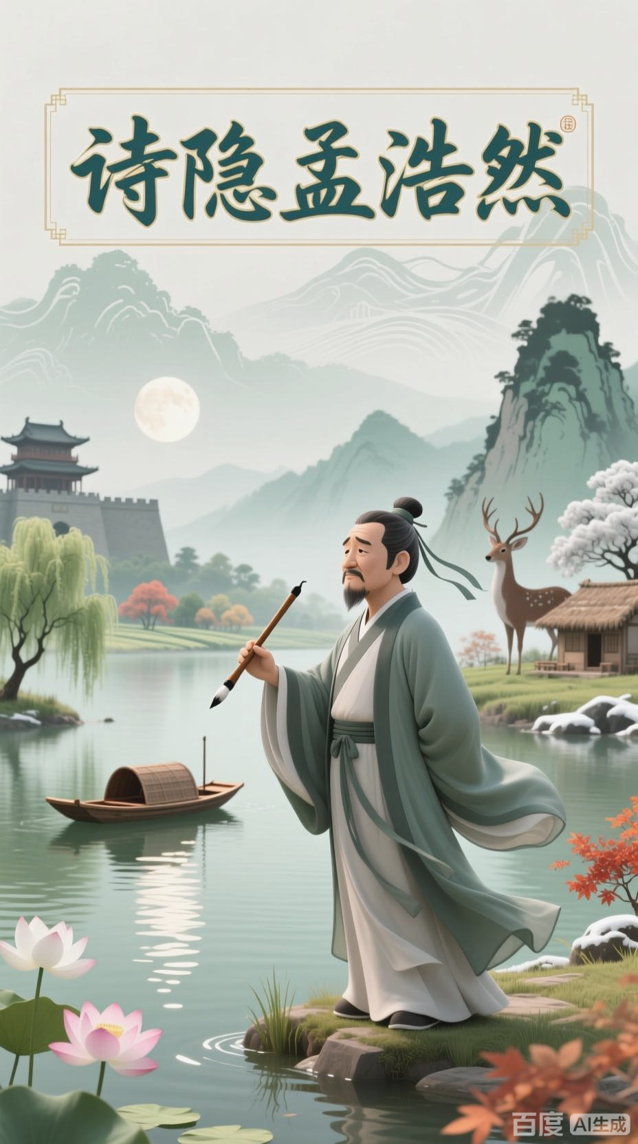 孟浩然的山水田园人生