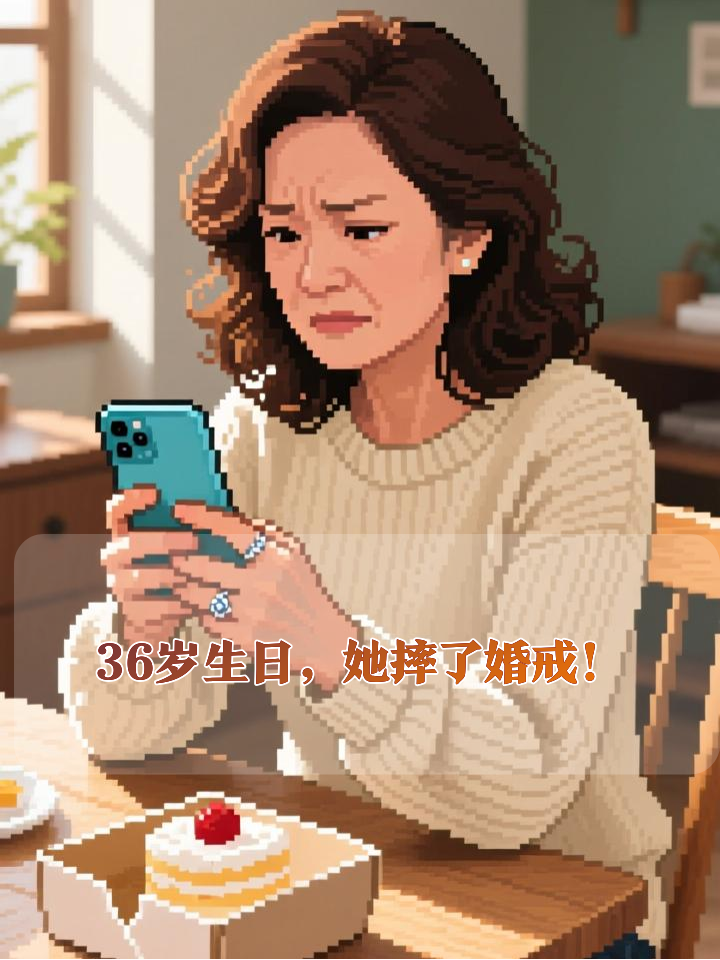 36岁生日撞破出轨,她摔了婚戒转身嫁人!