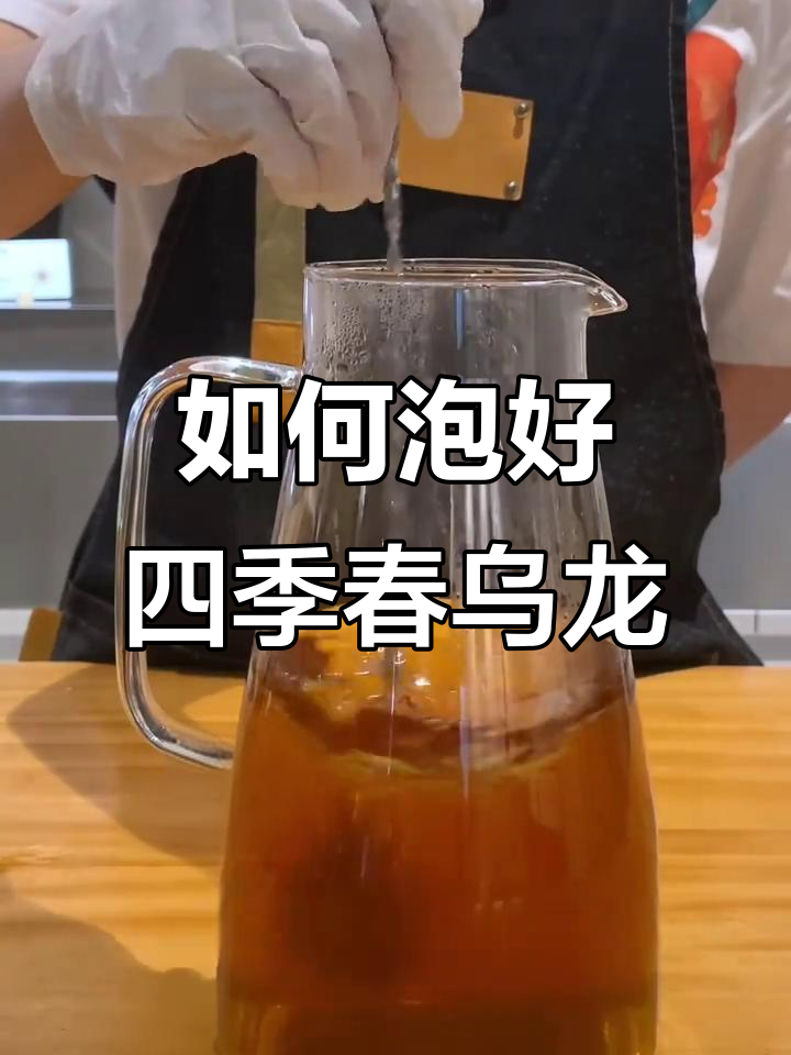 四季春乌龙茶怎么泡?奶茶店技巧大公开