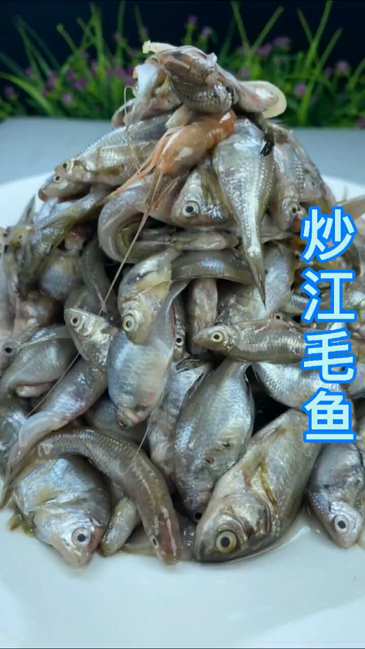 东北特色炒毛鱼
