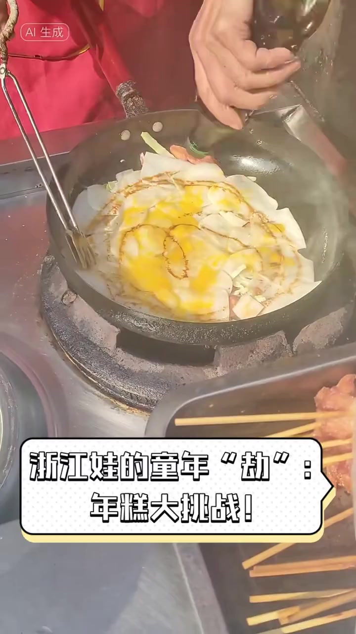 浙江娃的童年“劫”:年糕大挑战!