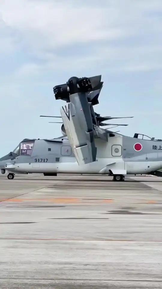 空中变形金刚——鱼鹰直升机 V22鱼鹰直升机的技术至今无人复制