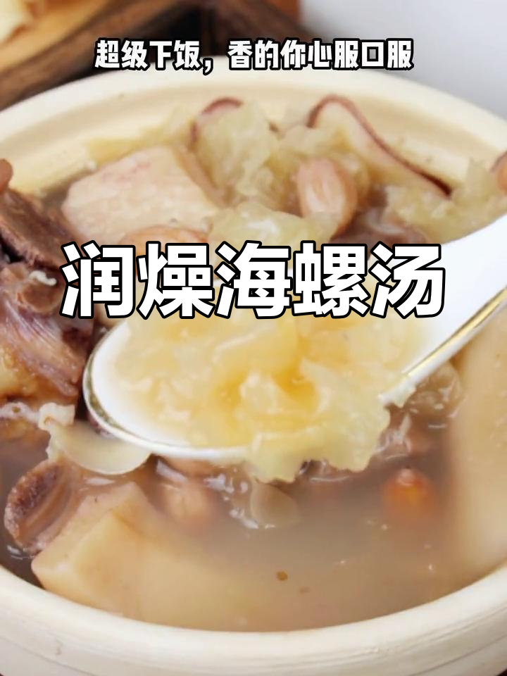 海螺与海底椰煲汤,滋润脾胃,秋季必备美味!