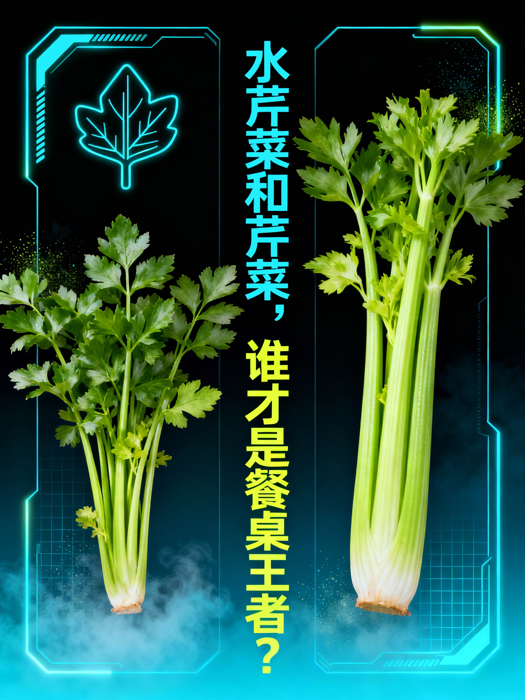 水芹菜和芹菜，谁才是餐桌王者？