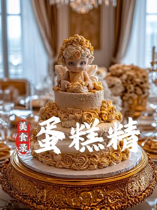《美食录·蛋糕精》一只不甘心被吃掉的甜品小精灵!传说,这个美女藏身于每一块看似普通的蛋糕中