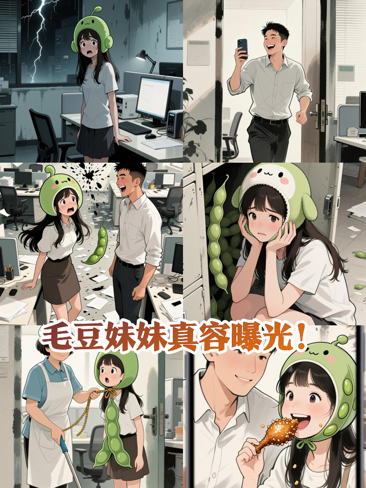 全网疯传的毛豆妹妹终于露脸,结果让人笑喷!