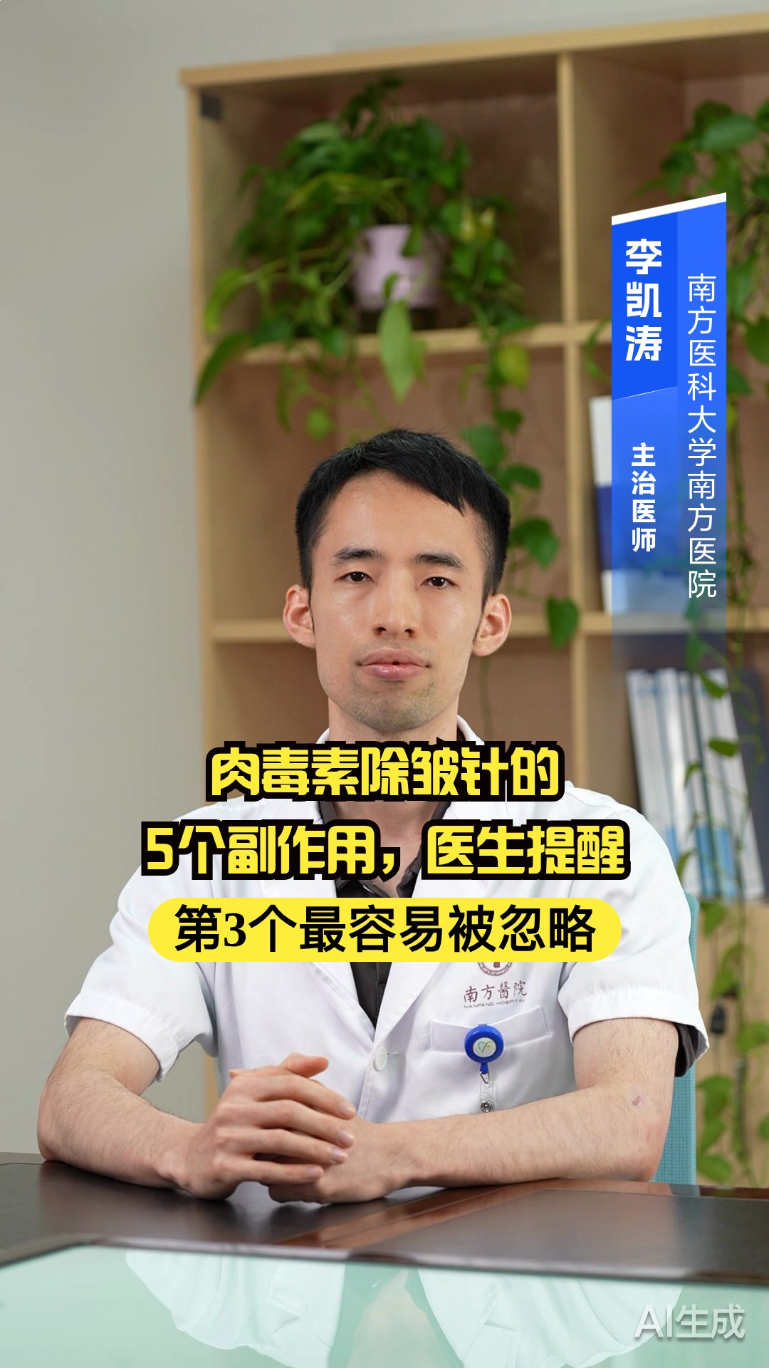 肉毒素除皱针的5个副作用，医生提醒第3个最容易被忽略