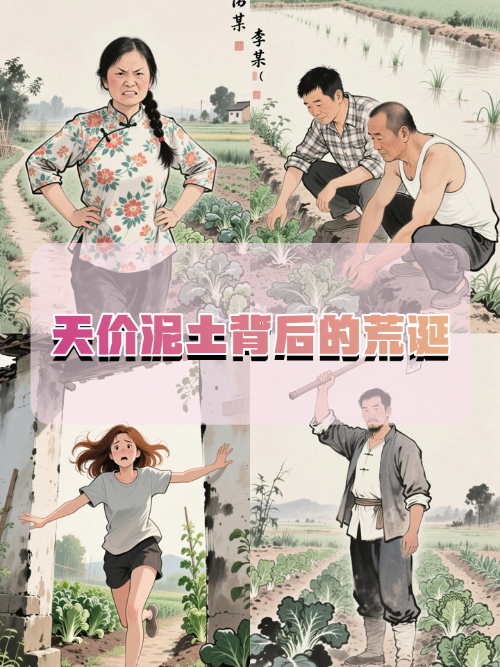 丧心病狂!呆呆家门前菜地泥土被乱挖卖200元一斤,卖家称“发财土”