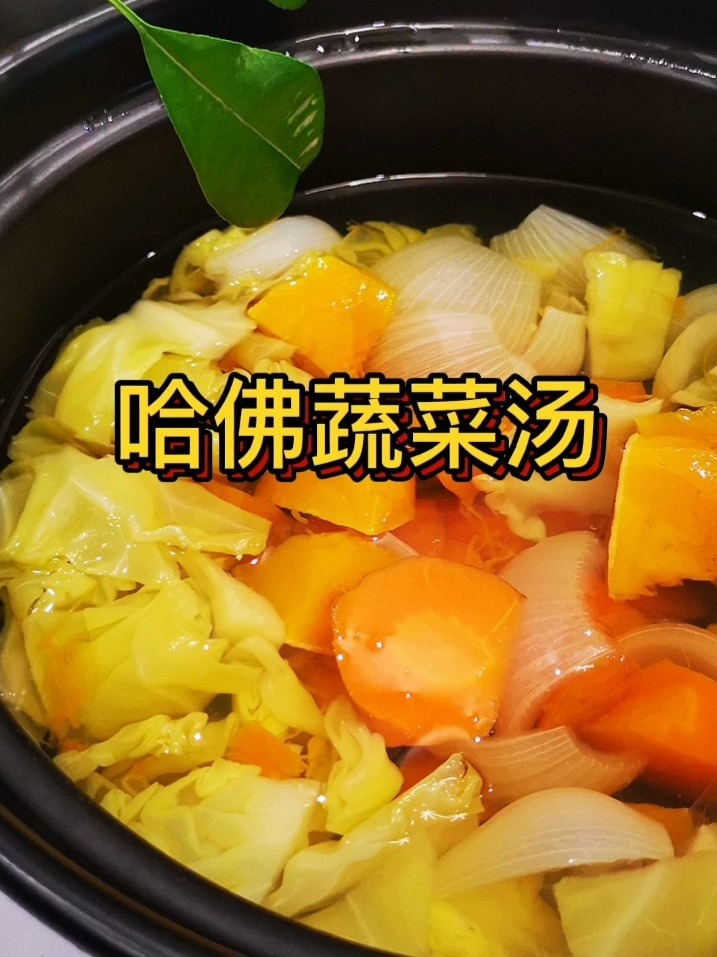 哈佛蔬菜汤|亲测有效,抗老抗炎瘦身抗癌汤