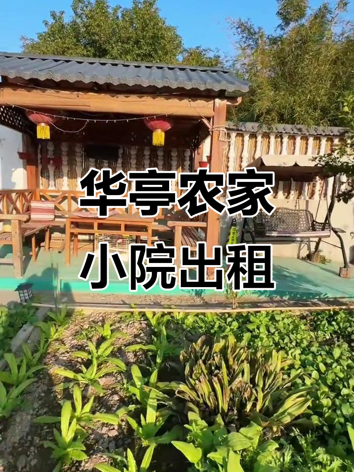 嘉定华亭农家小院,一半种菜一半养花,精装修独门独院出租