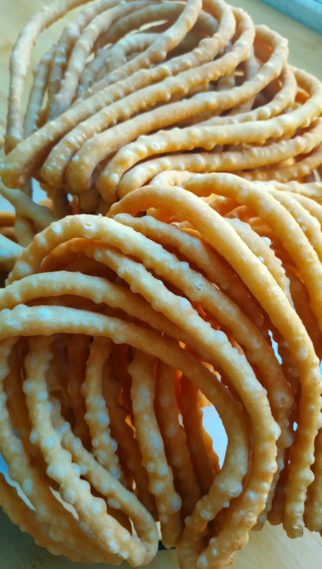 新疆特色美食馓子