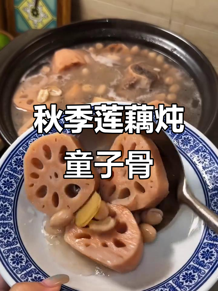 秋天必备！莲藕筒子骨汤，香辣味十足