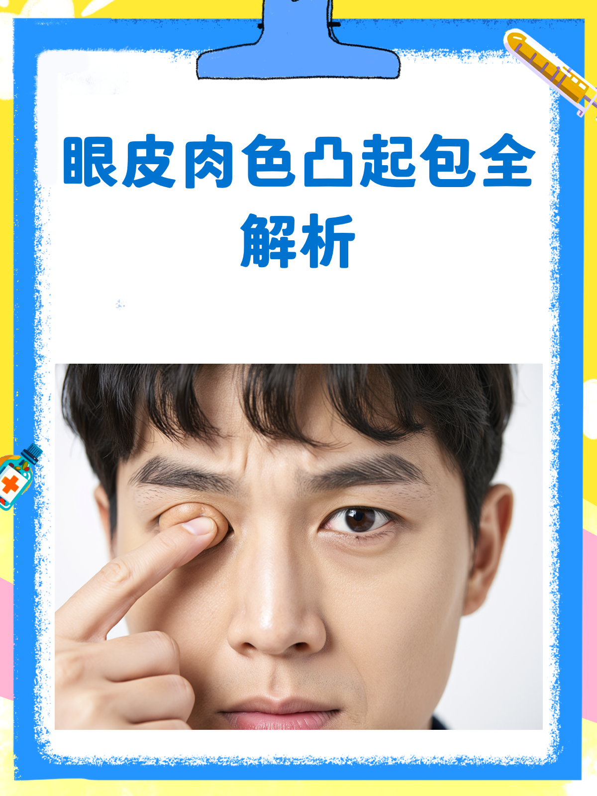 眼皮上的肉色小包？揭秘背后的5大原因！