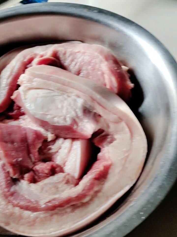 自制腌制咸肉
