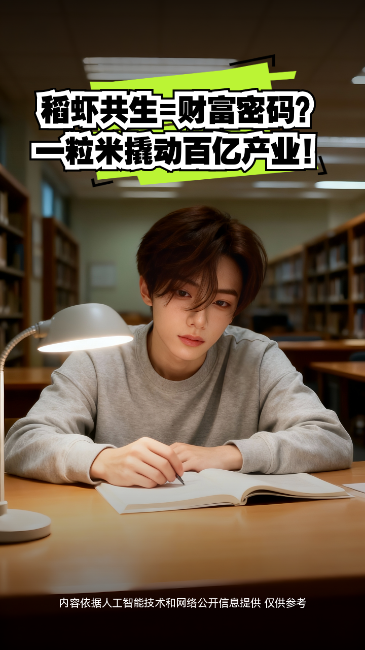 稻虾共生=财富密码？一粒米撬动百亿产业！