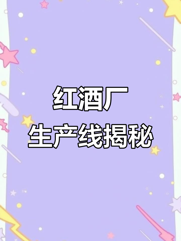 探访干红葡萄酒生产车间,揭秘酿造工艺与设备