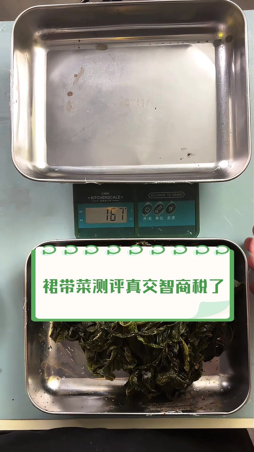 裙带菜测评,真交智商税了?