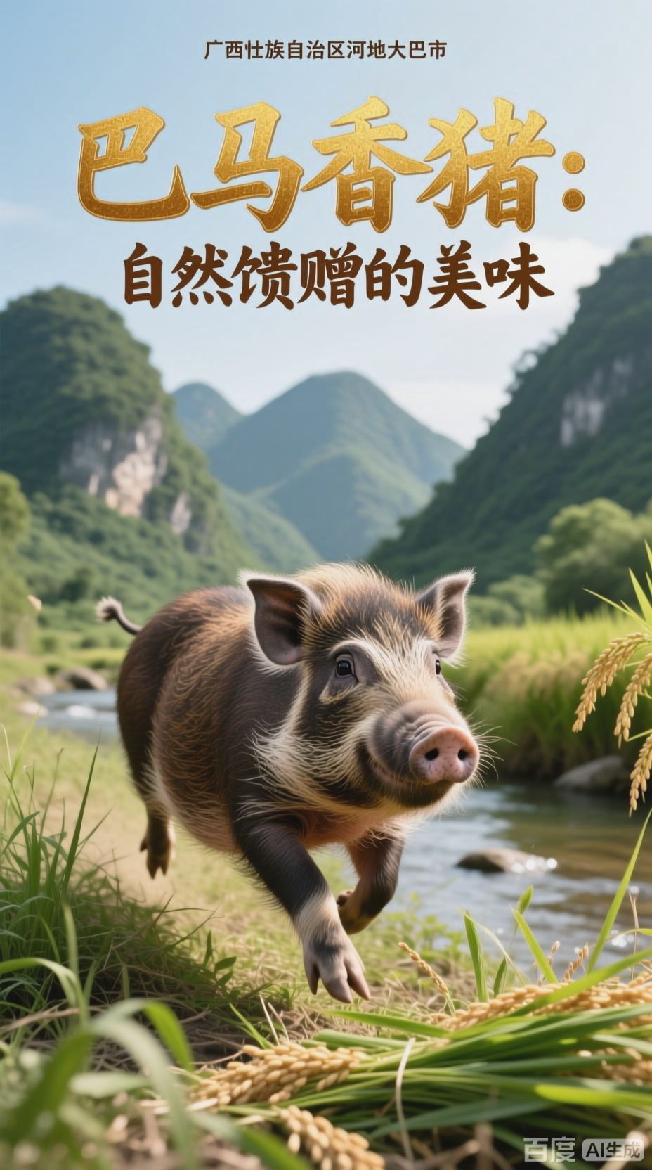 巴马香猪，自然馈赠的美味
