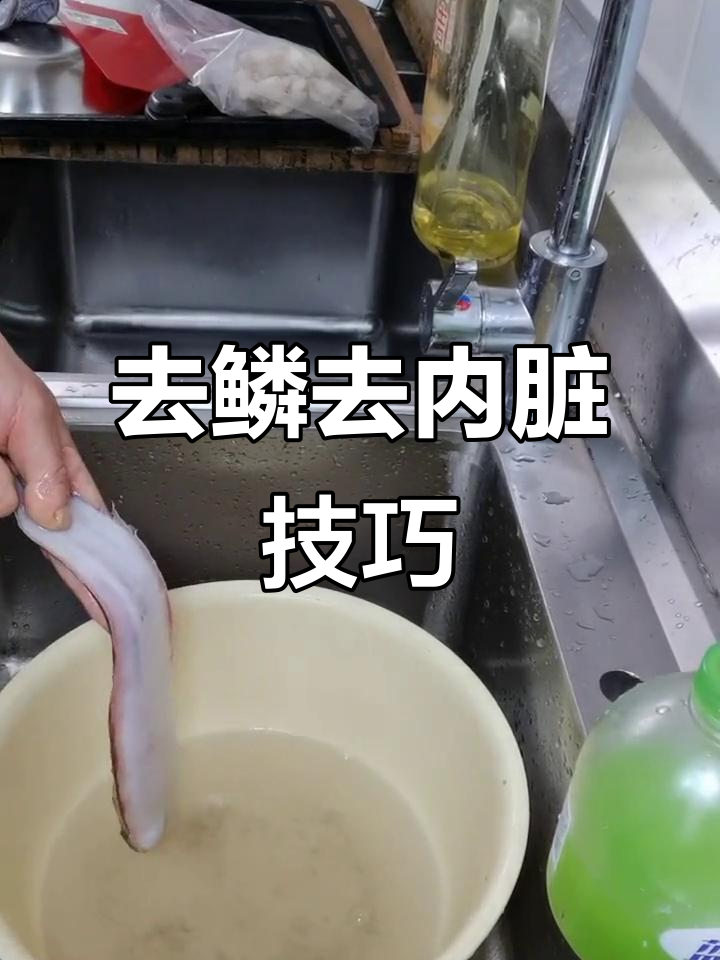 玉兔鱼去鳞内脏全攻略,简单快速又美味