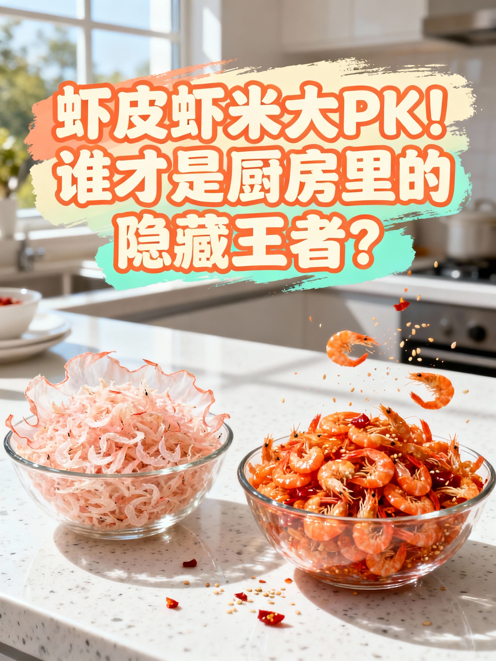 虾皮虾米大PK！谁才是厨房里的隐藏王者？