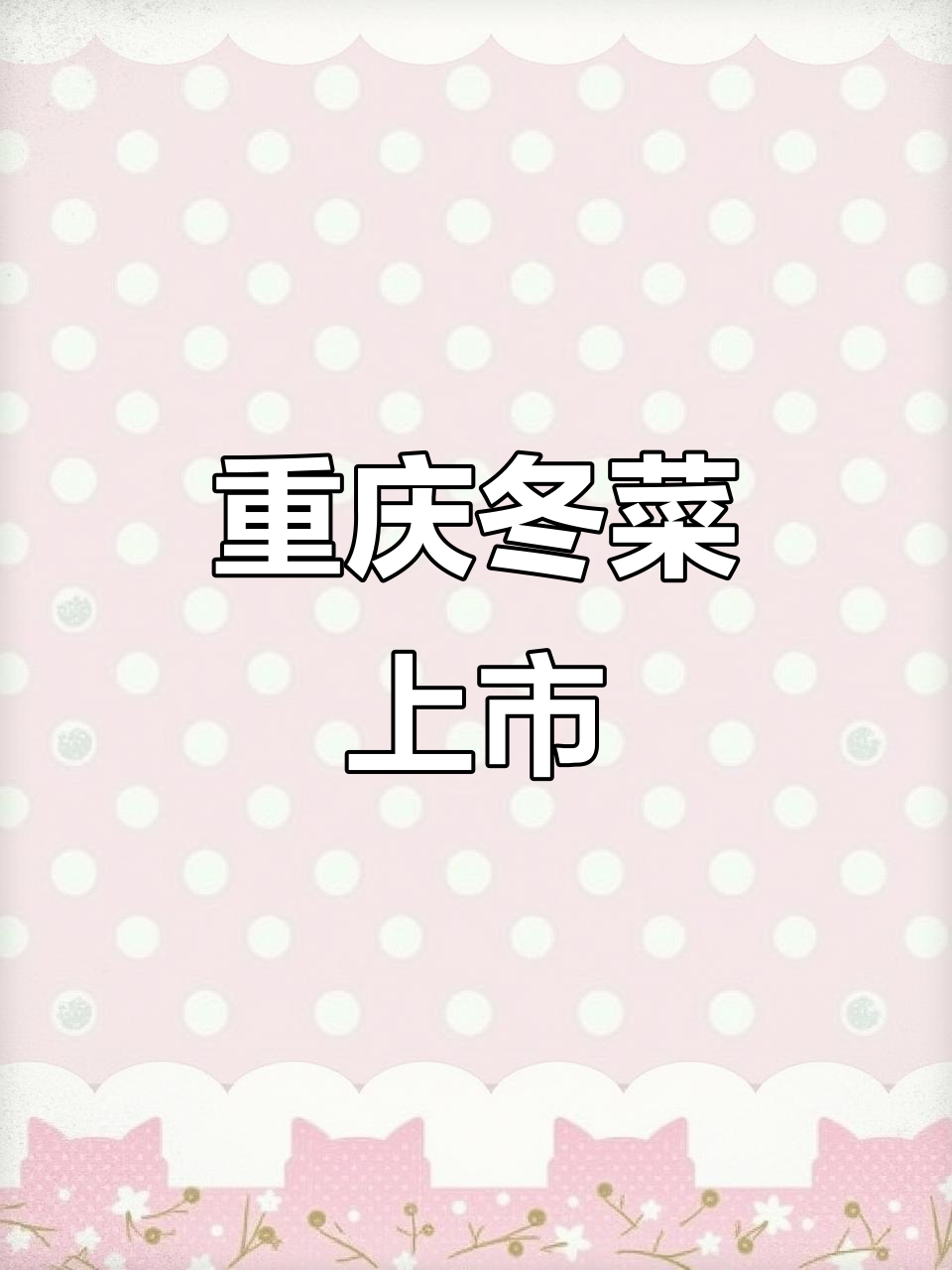 重庆冬季蔬菜大丰收,哪些最受欢迎?