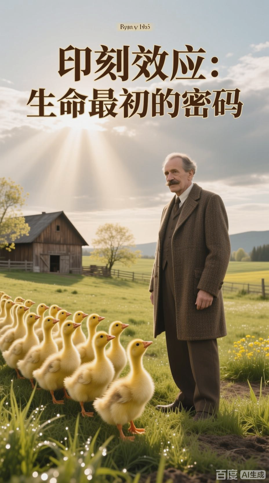 小鹅认妈揭秘印刻效应