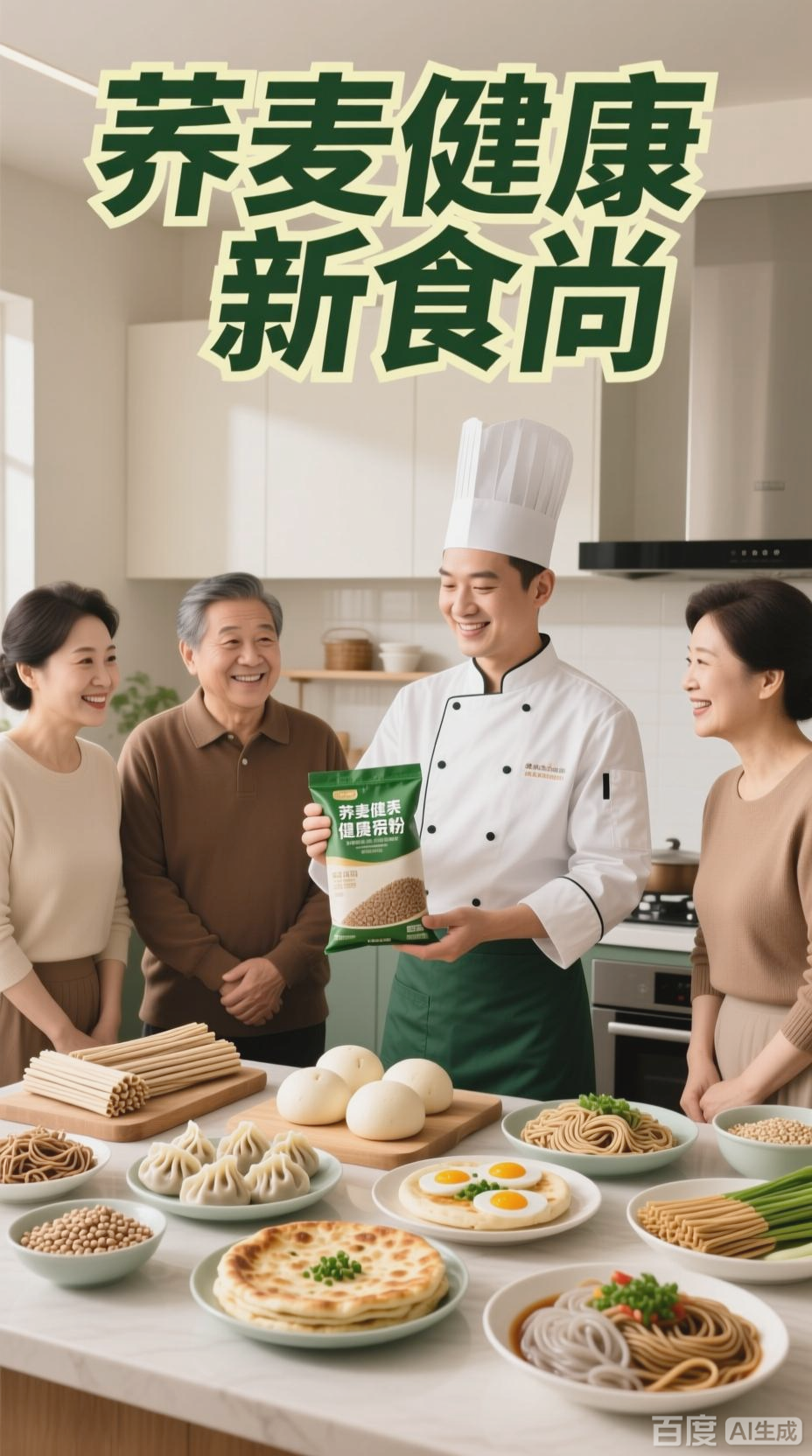 荞麦面粉的多样做法与健康吃法