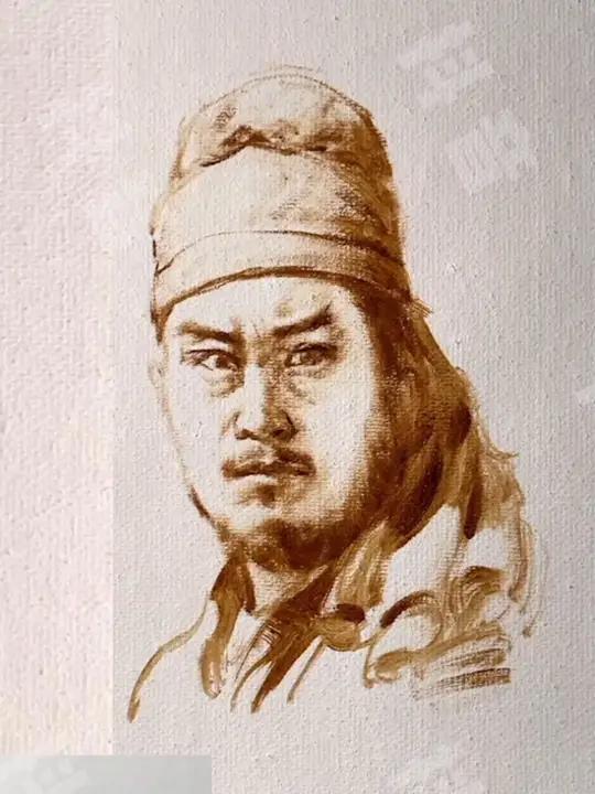 速描技法下的古代人物简单好学 零基础学画画 速写人物 画画教程 简单易学 一起学画画