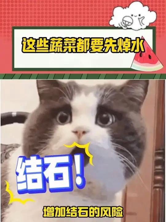 这些蔬菜炒前都要先焯水!