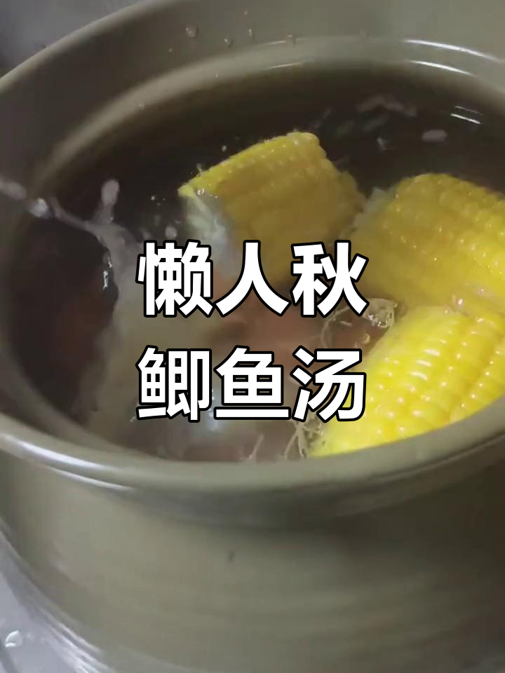 秋季润喉鲫鱼汤,简单又美味