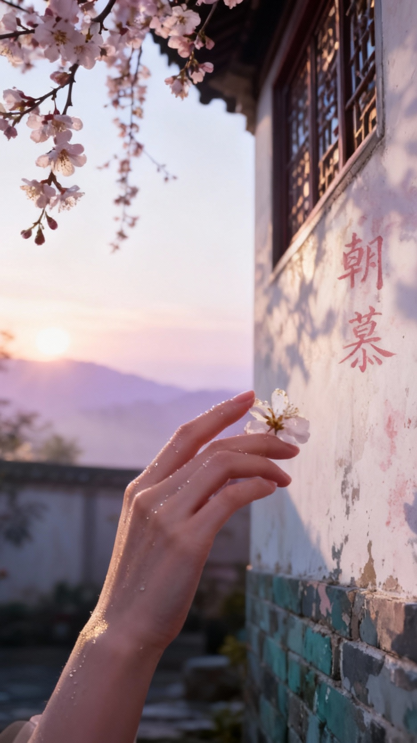 朝慕不相逢的唯美意境