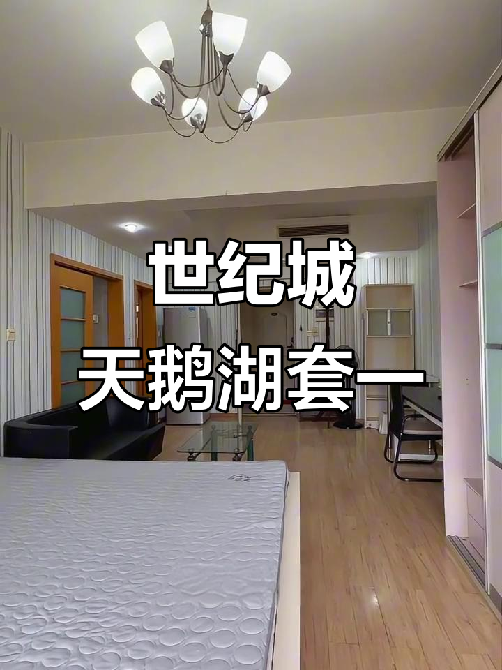 成都世纪城天鹅湖北苑套一,带阳台视野超棒