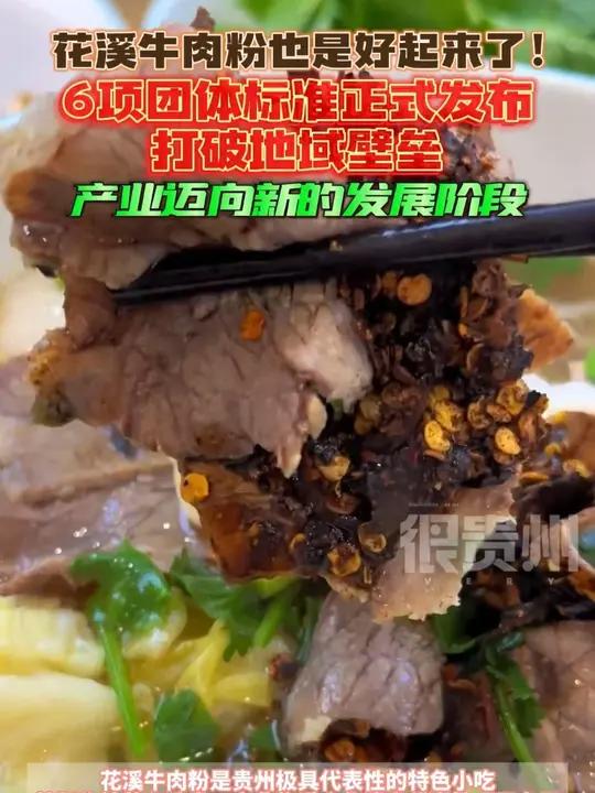 花溪牛肉粉也是好起来了!6项团体标准正式发布,打破地域壁垒,产业迈向新的发展阶段