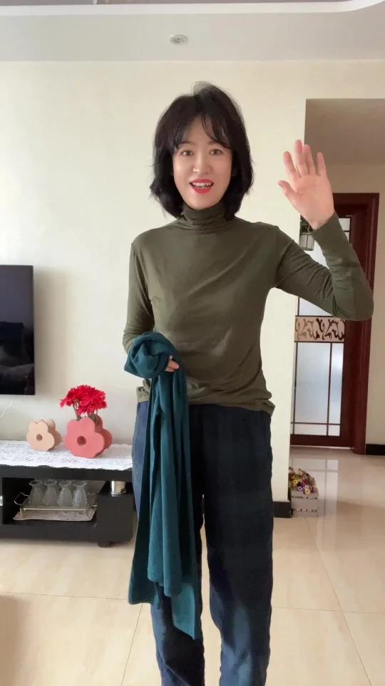 优衣库百搭神器|高领打底衫的6套搭配思路