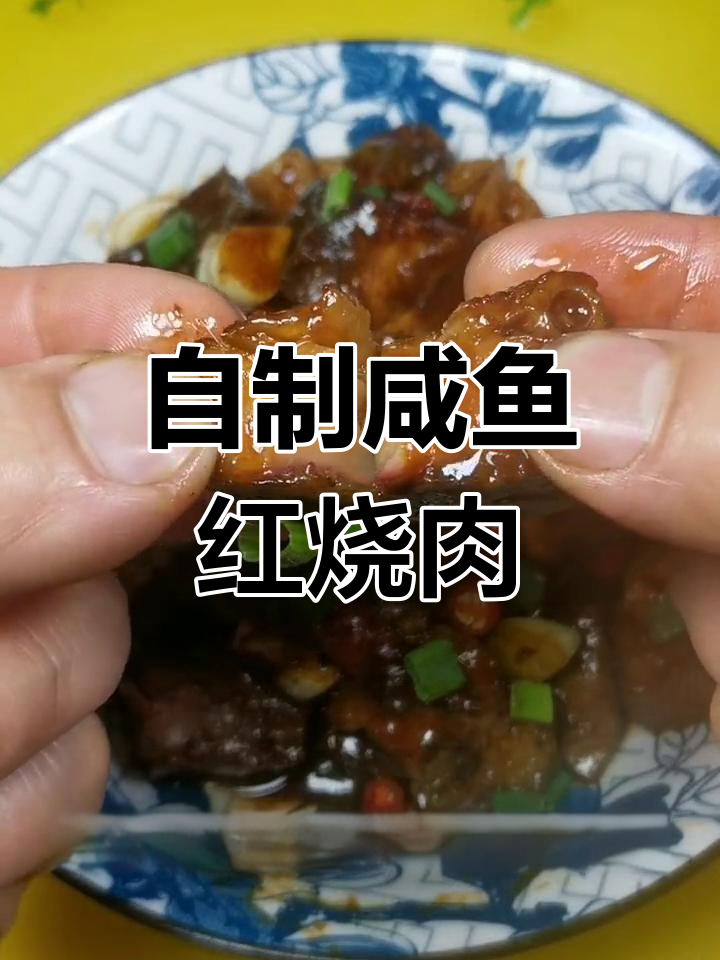 咸鱼红烧肉,鲜香美味做法