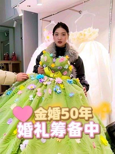 筹备父母金婚50年婚礼，浪漫婚纱诠释爱情！