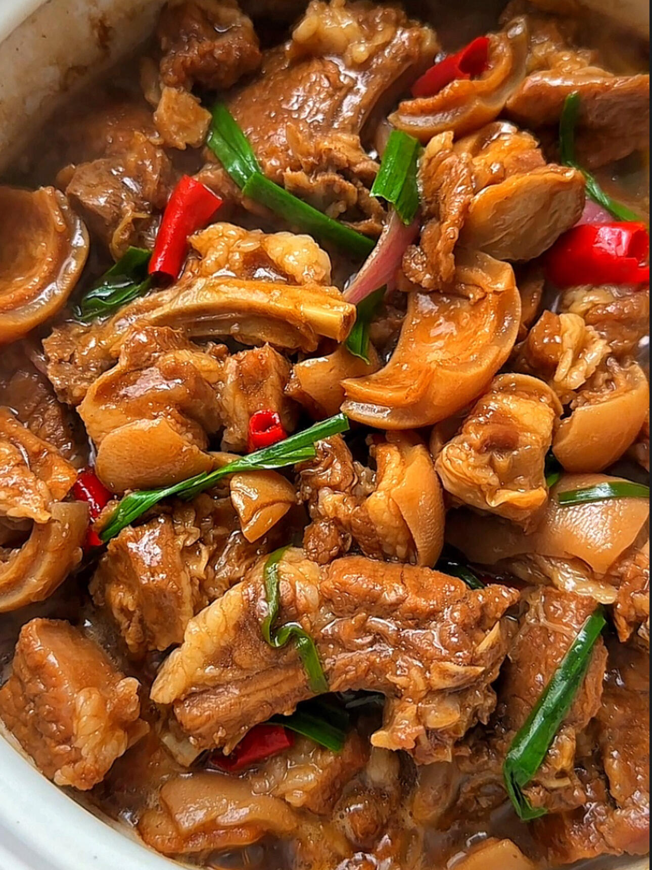 暖烘烘冬天就吃黄焖羊肉软烂入味