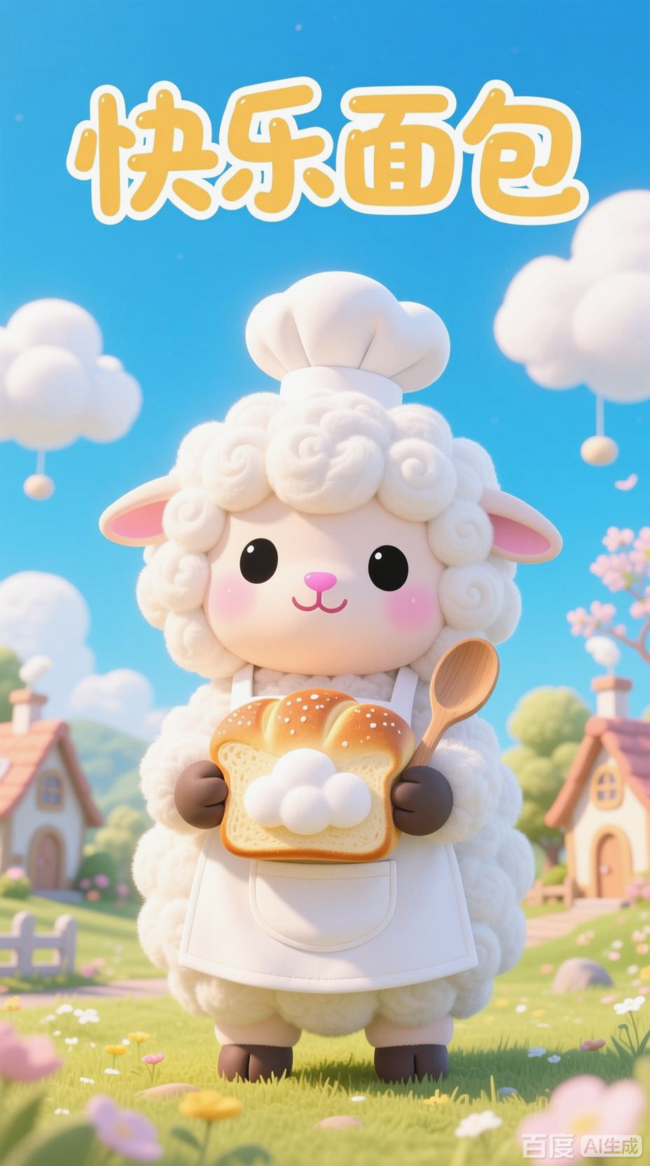 云朵面包,让每个小动物都快乐