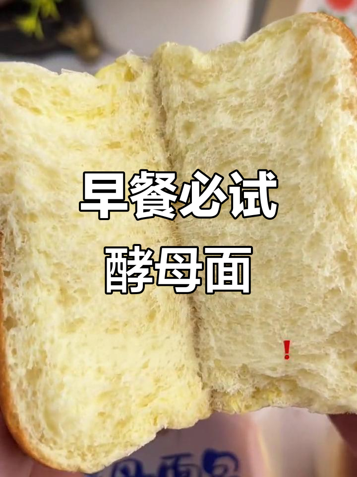 桃李酵母面包,松软奶香,早餐必备!