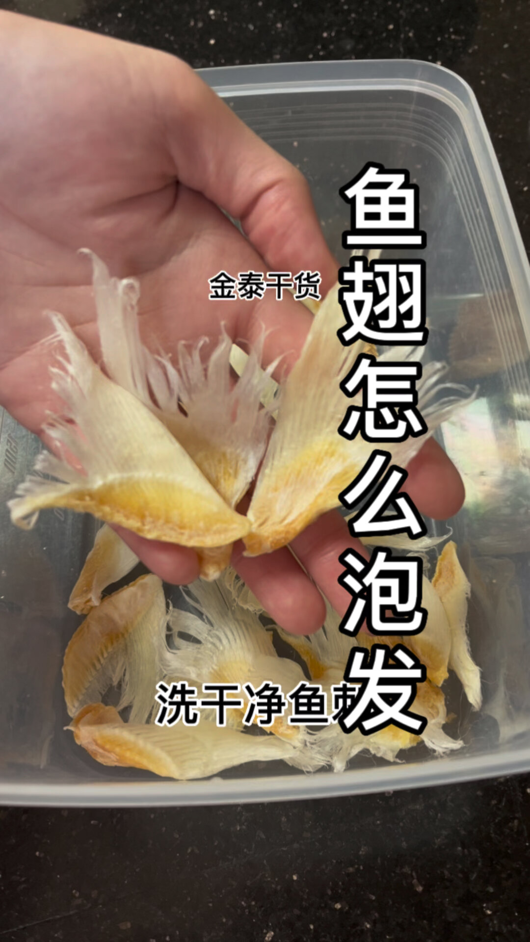 鱼翅泡发