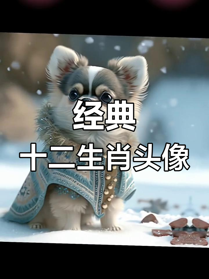 复古十二生肖头像大集合，快来换上你的专属头像！