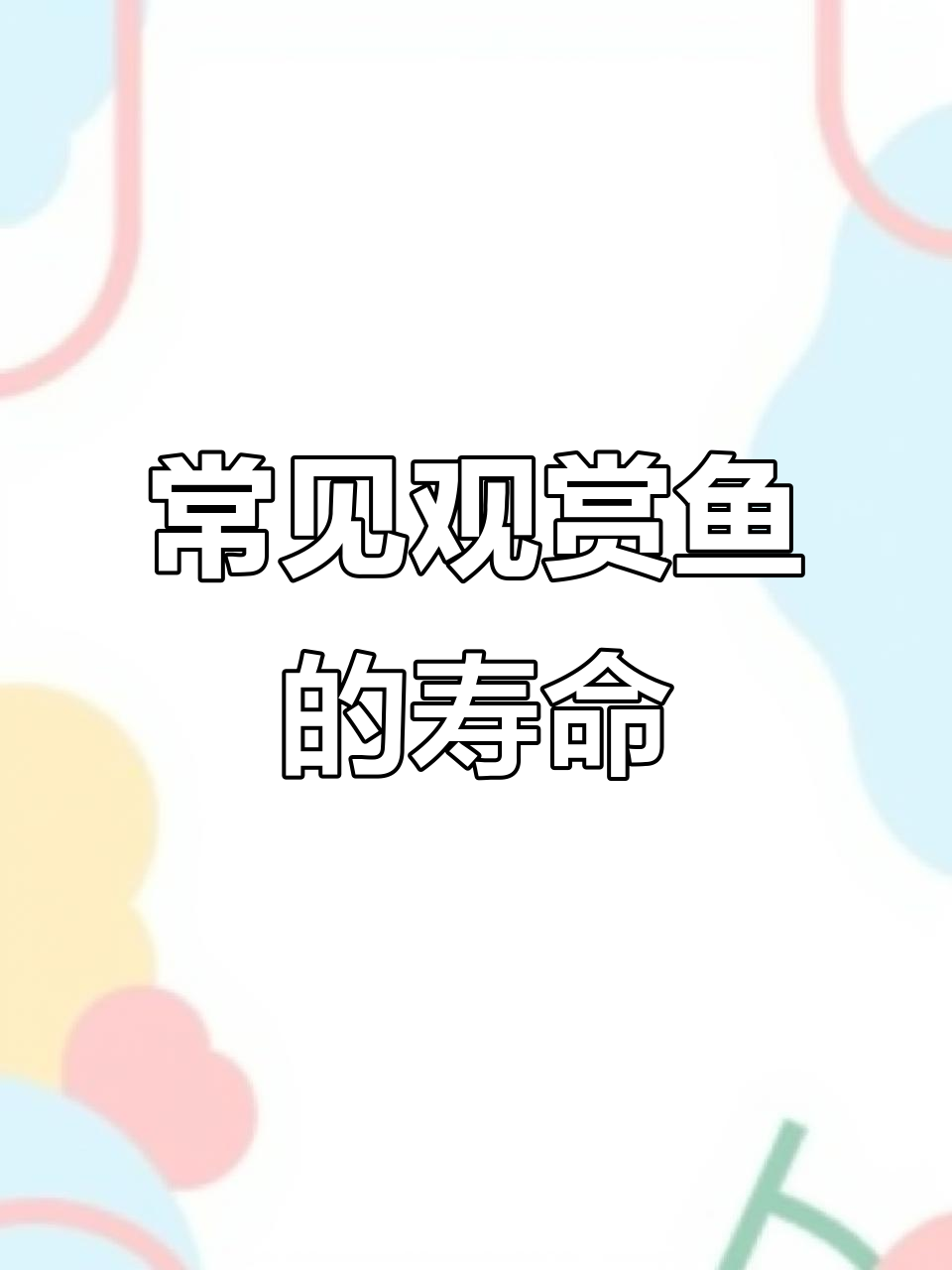 常见观赏鱼寿命大揭秘，孔雀、斑马能活多久？